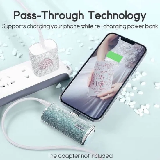 iWalk Linkme Plus Pocket Battery Lightning 4500 mAh (Blue Diamond )